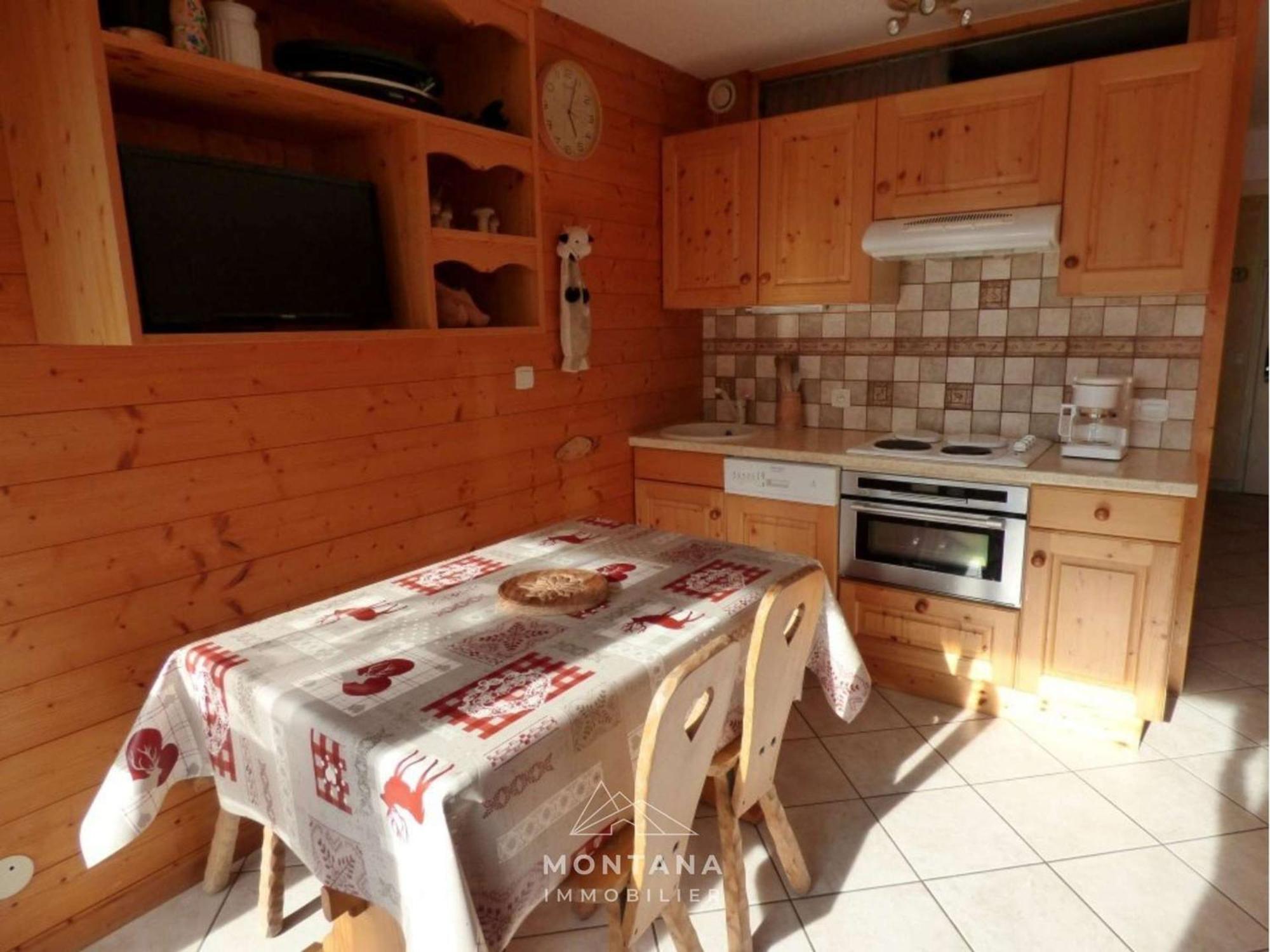 Studio Le Grand-Bornand, 2 pièces, 5 personnes - FR-1-458-125 Esterno foto