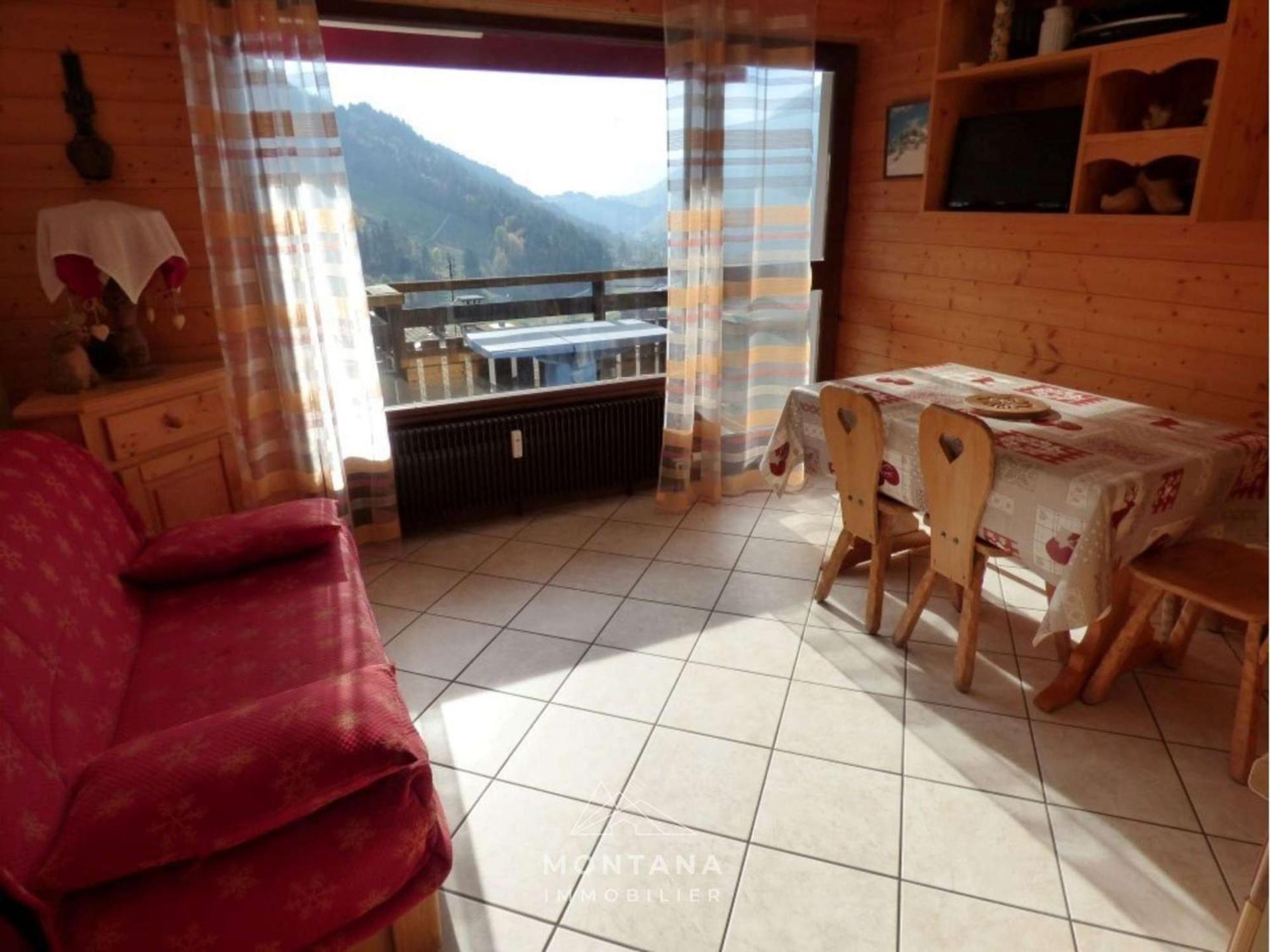 Studio Le Grand-Bornand, 2 pièces, 5 personnes - FR-1-458-125 Esterno foto